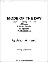 MODE OF THE DAY Orchestra sheet music cover